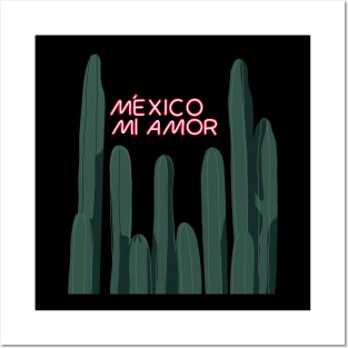 Mexico mi amor Posters and Art